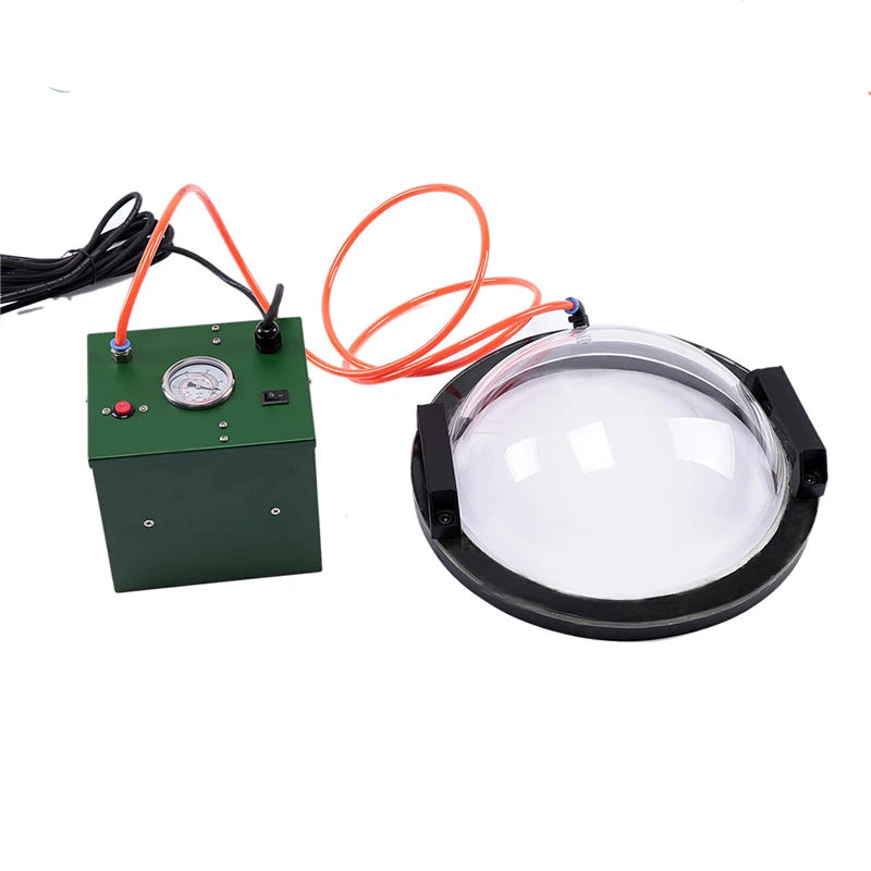 Membrane test equipment for geomembranes and roof membranes