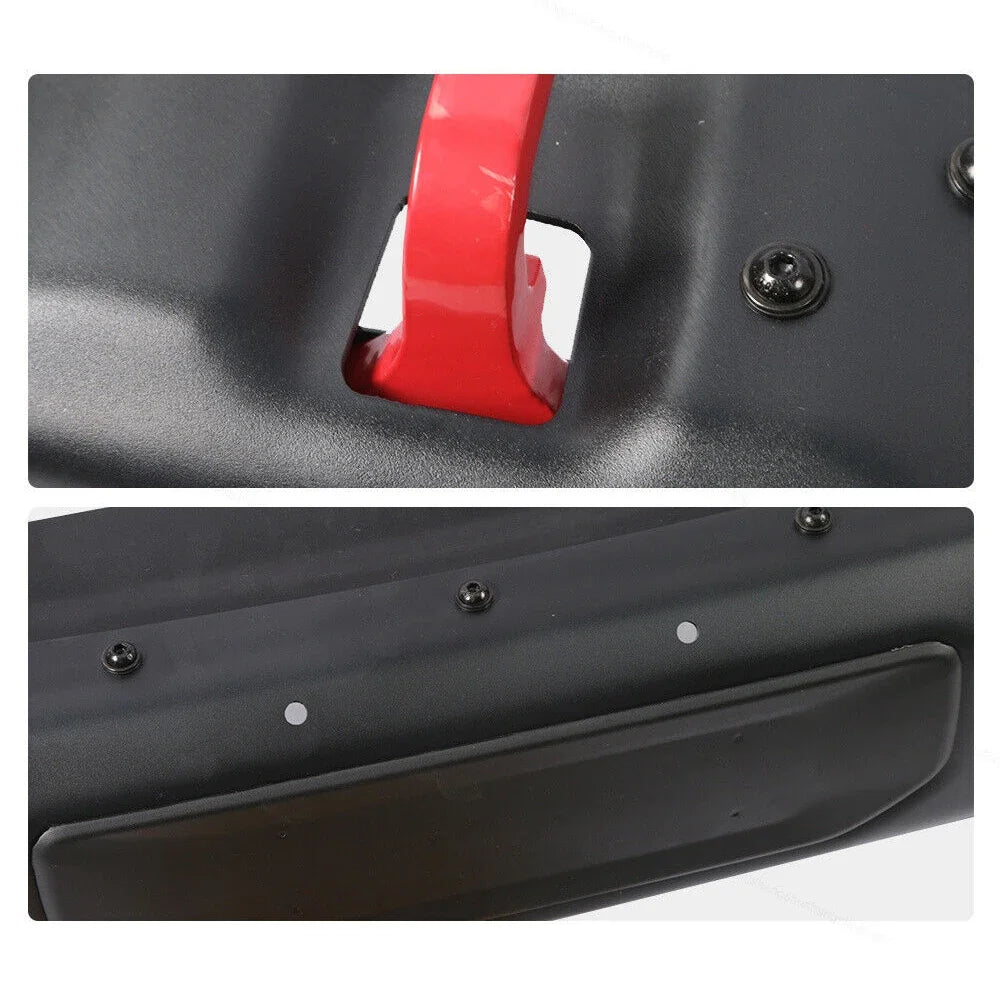 Metal 10th Anniversary Style Front Bumper for Jeep Wrangler Rubicon JK 2007-2018