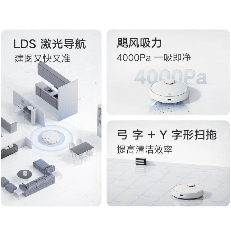Mijia sweeping and mopping robot 3C home intelligent automatic sweeping and mopping one vacuum cleaner robot vacuum