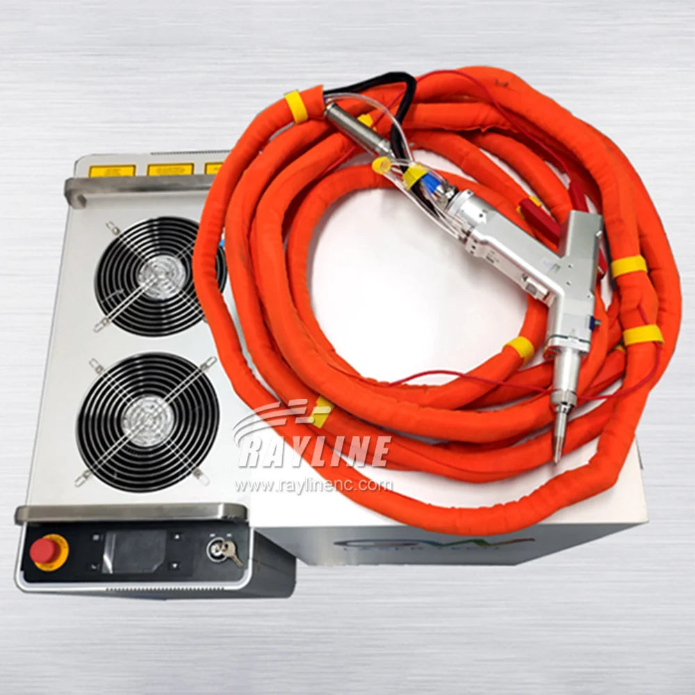 Mobile phone data line laser spot welding Automated laser welding equipment Fiber optic continuous welding machine