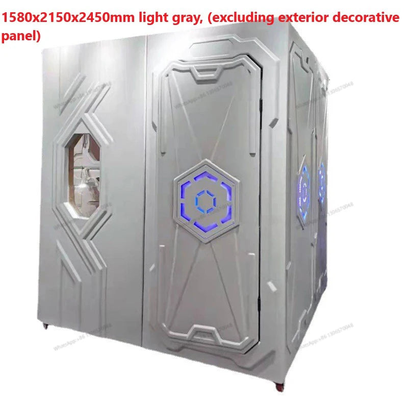 Mobile soundproof room, silent cabin office, mini internet celebrity live broadcast room, European and American phone booth, rec