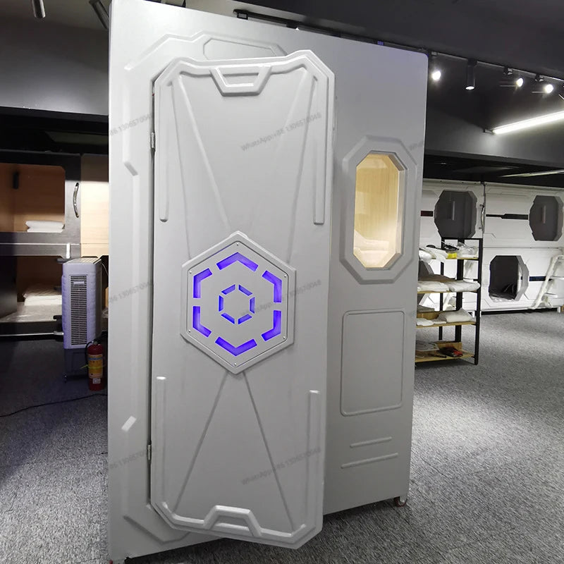 Mobile soundproof room, silent cabin office, mini internet celebrity live broadcast room, European and American phone booth, rec