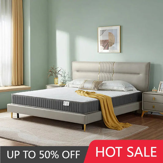 Modern Comfort Sleep Mattress Spring Design Minimalist Double Mattress Folding Adults Bedroom Matelas Voiture House Furniture