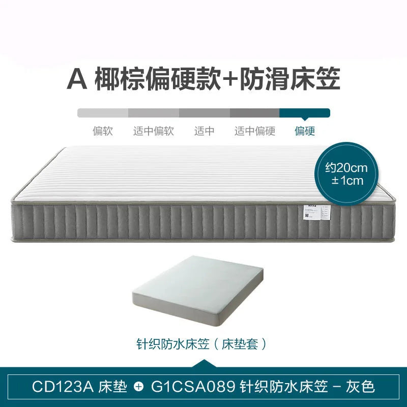 Modern Comfort Sleep Mattress Spring Design Minimalist Double Mattress Folding Adults Bedroom Matelas Voiture House Furniture