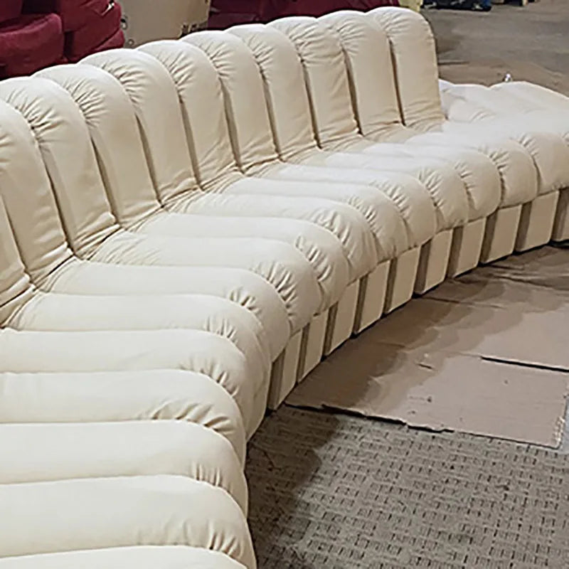 Modern Living Room Sofas Luxury Minimalist Recliner Sectional Leather Sofa Arm Lounge Sectional Curved Fauteuil Salon Decoration