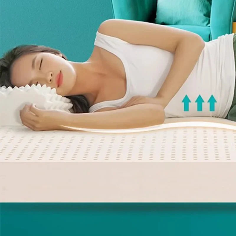 Modern White Mattress Royal Mite Design Unique Removal Full Size Mattresses Foldable Core Sleep Luftmatratze Bedroom Furniture