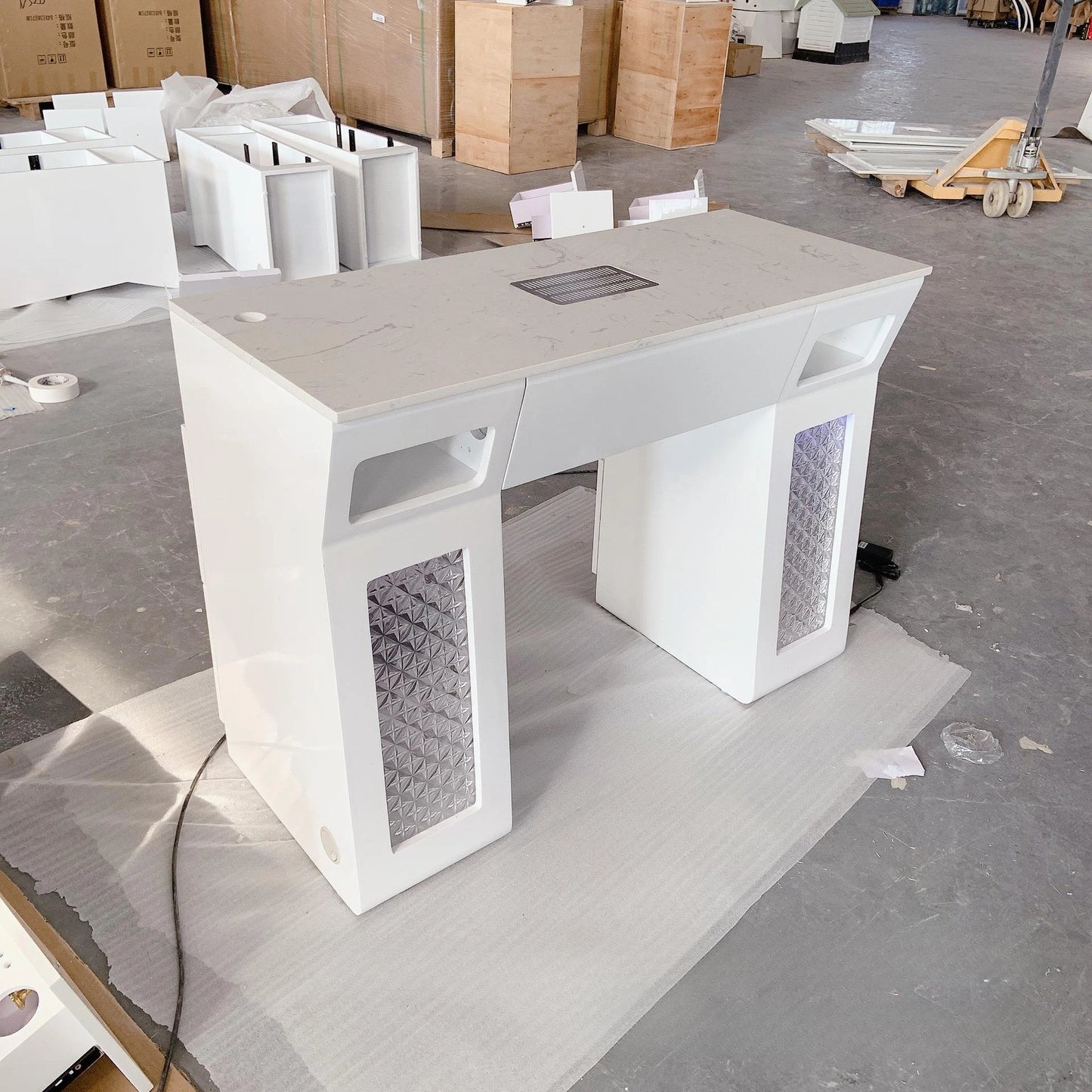 Modern minimalist nail table beauty table beauty salon single person nail table