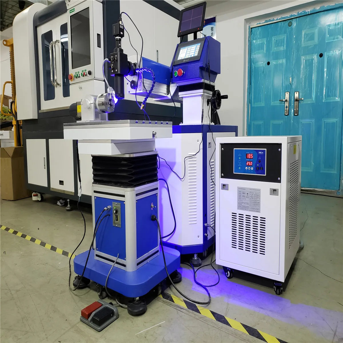 Mold Repair Laser Welding Machine Laser Welding Equipment Touch Screen for Metal Gold Silver Bronze Aluminum Steel Titanium