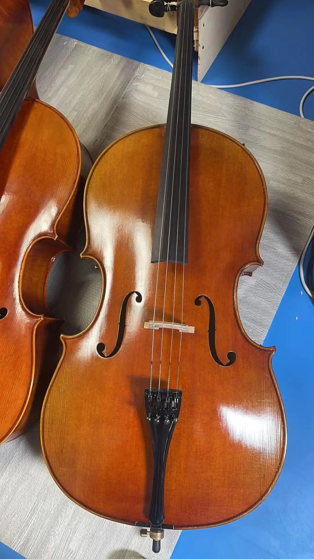 MMOOKA Montagnana 1743 Cello handmade Europe spruce cello 4/4 Vintage Oily Varnish varnish cello Adult student stringed instrume