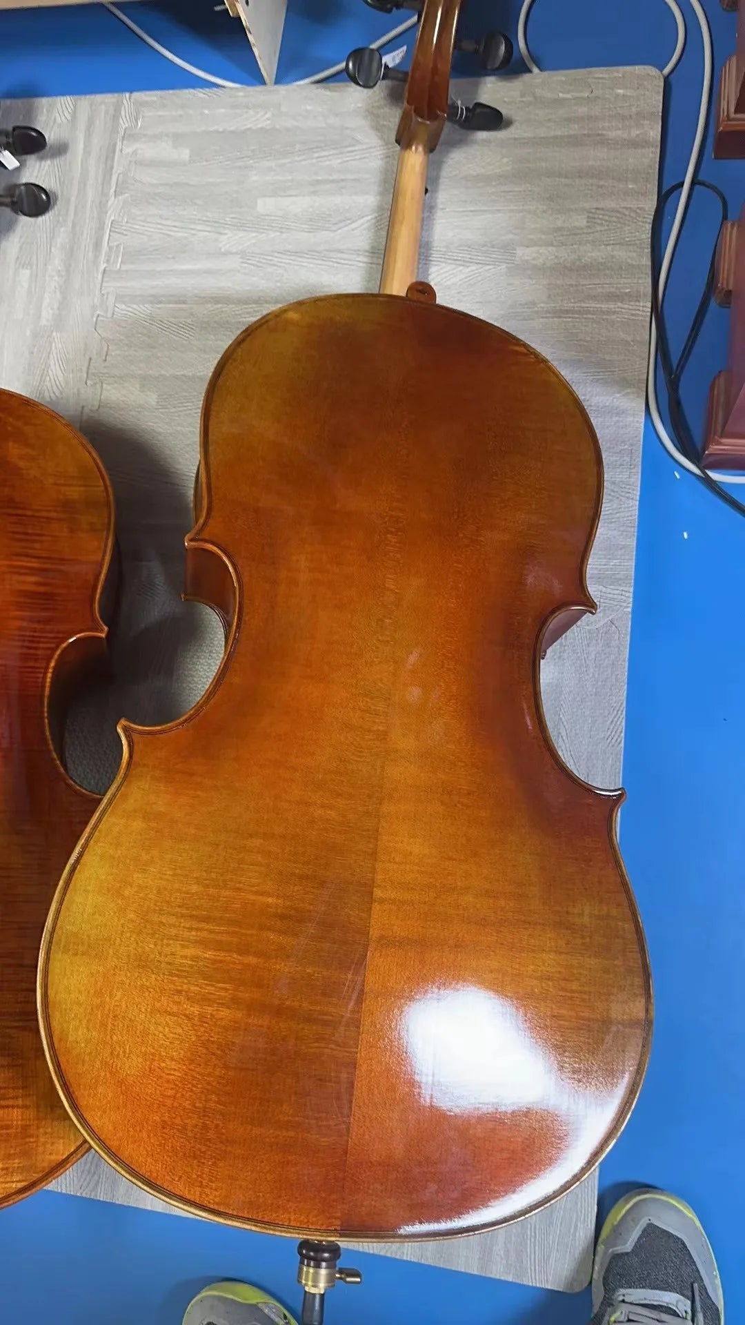 MMOOKA Montagnana 1743 Cello handmade Europe spruce cello 4/4 Vintage Oily Varnish varnish cello Adult student stringed instrume