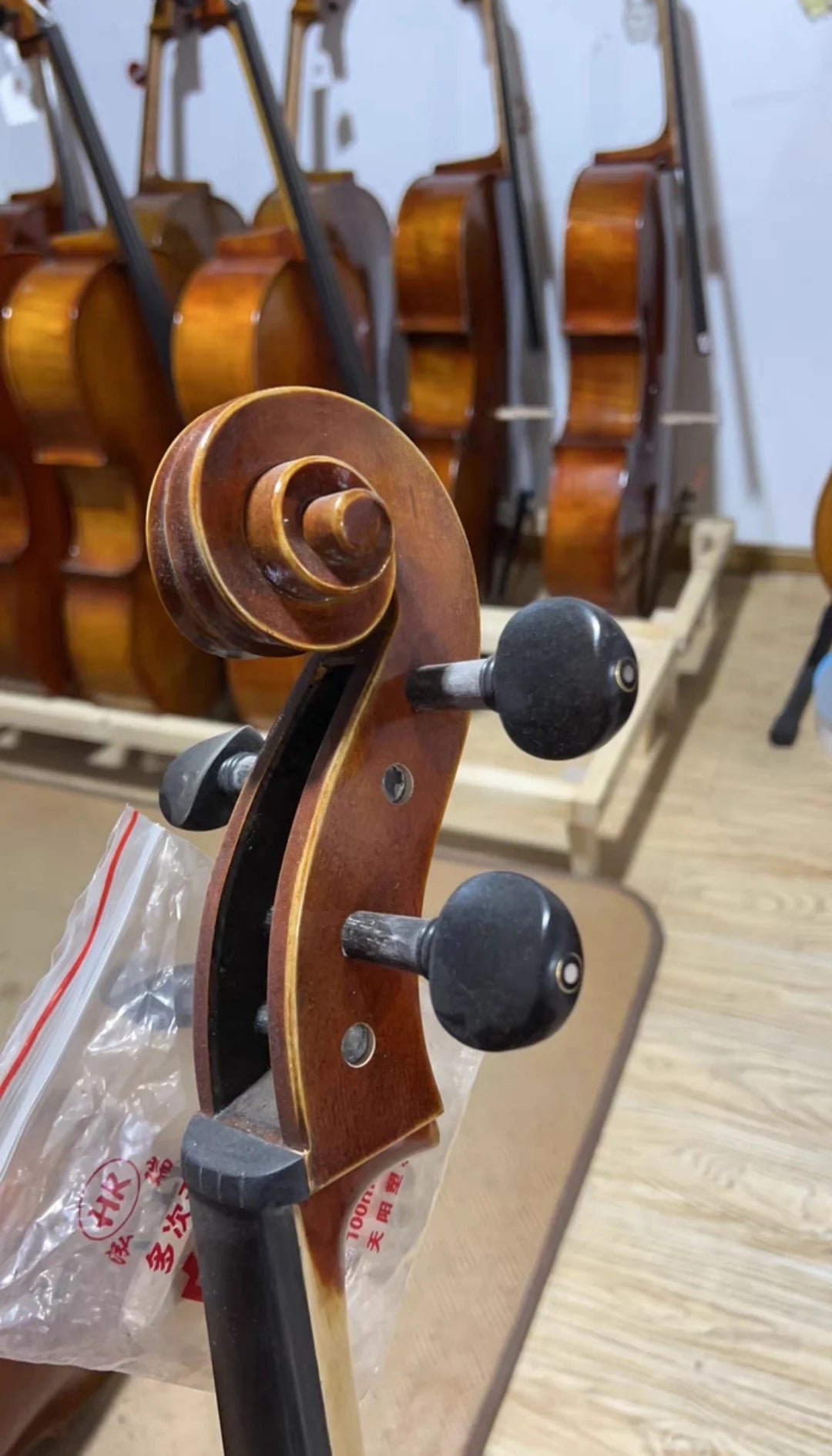 MMOOKA Montagnana 1743 Cello handmade Europe spruce cello 4/4 Vintage Oily Varnish varnish cello Adult student stringed instrume