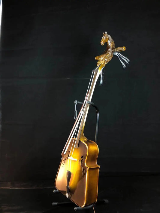 Morin Khuur Matouqin Horse head Professional performance stage leader Inner Mongolia bowed string instrument