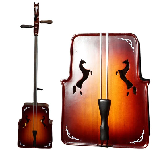 Morin khuur matouqin plucked plate violin professional instrument  Inner Mongolia string instrument
