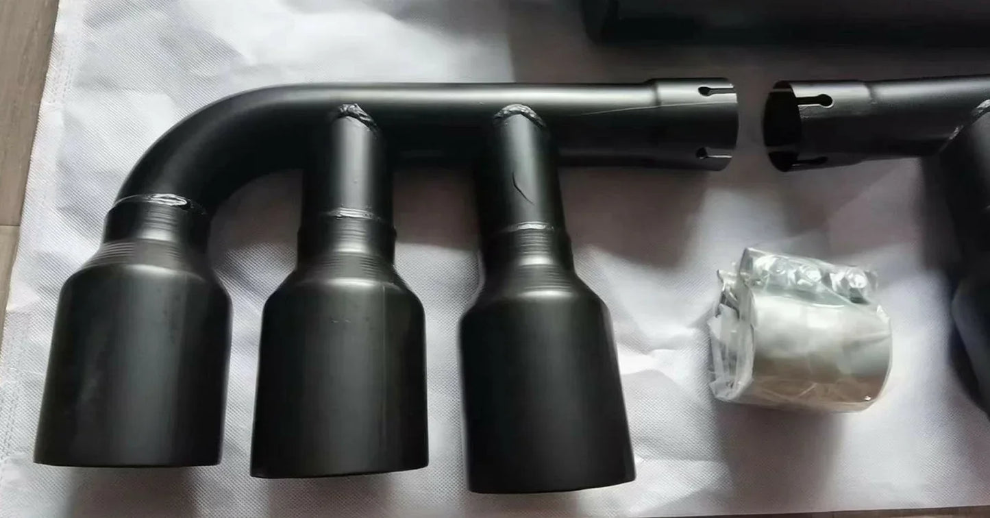 Muffler System Exhaust Pipe for Wrangler JL Gladiator JT Exhaust Pickup Truck Bumper Part