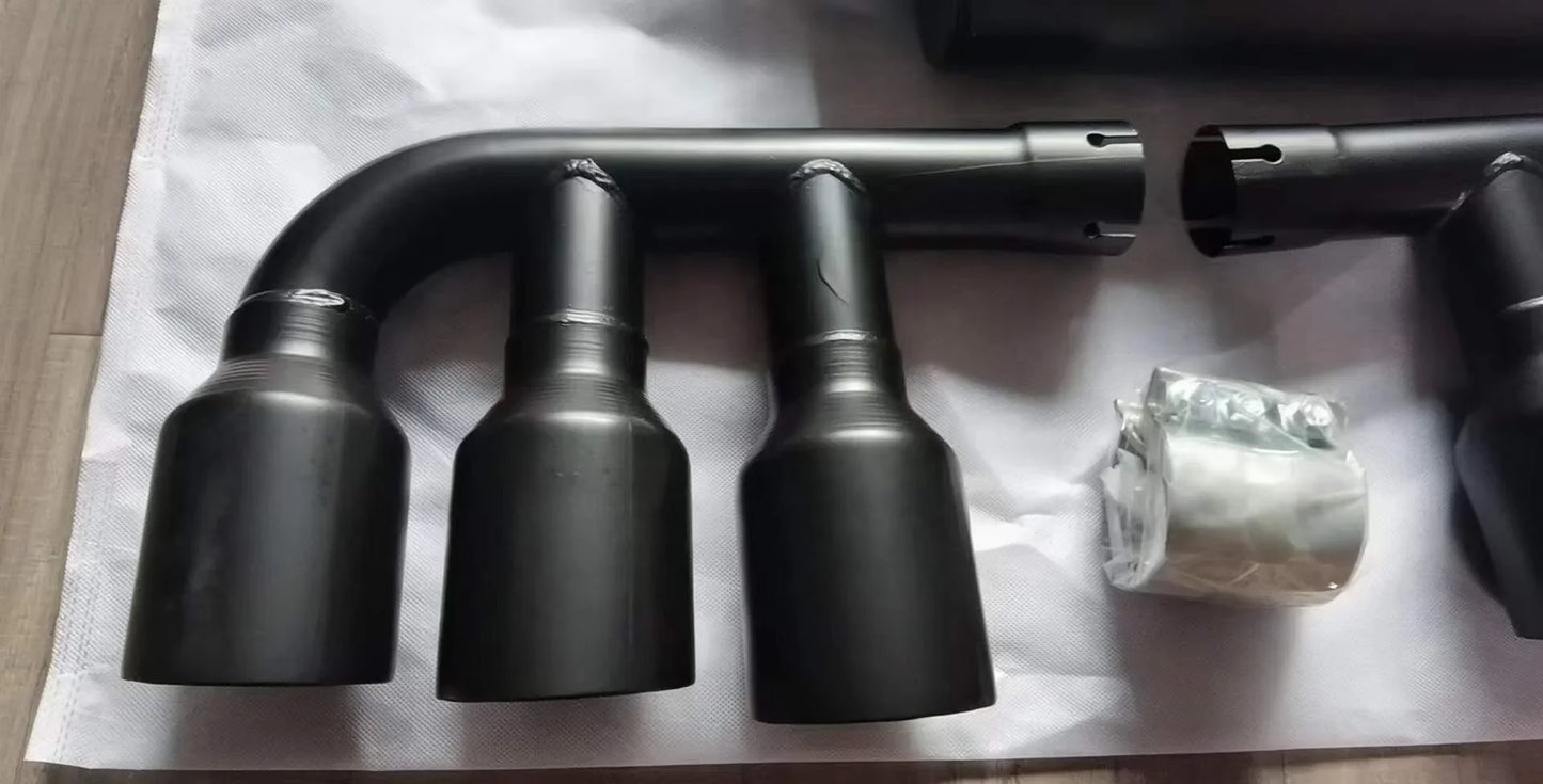 Muffler System Exhaust Pipe for Wrangler JL Gladiator JT Exhaust Pickup Truck Bumper Part