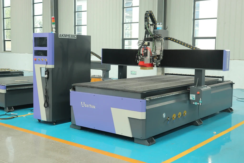 Multifunction CNC Router with Oscillation Knife Wood Engraving Machine CCD Camera option Acrylic Leather Carpet Rubber Tool