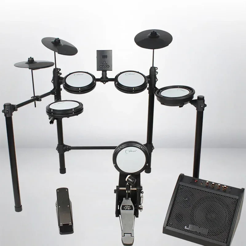 Music Electronic Drums Set Professional Adults Practice Trigger Drum Kit Children Tambour Musique Percussion Instruments