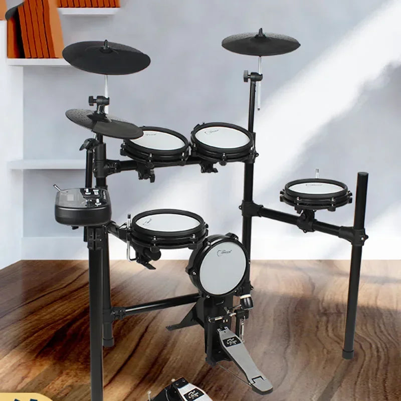Music Electronic Drums Set Professional Adults Practice Trigger Drum Kit Children Tambour Musique Percussion Instruments
