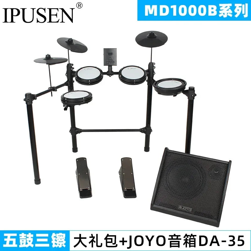 Music Electronic Drums Set Professional Adults Practice Trigger Drum Kit Children Tambour Musique Percussion Instruments