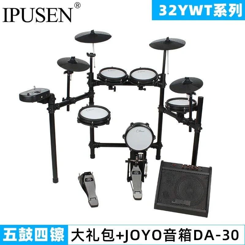 Music Electronic Drums Set Professional Adults Practice Trigger Drum Kit Children Tambour Musique Percussion Instruments
