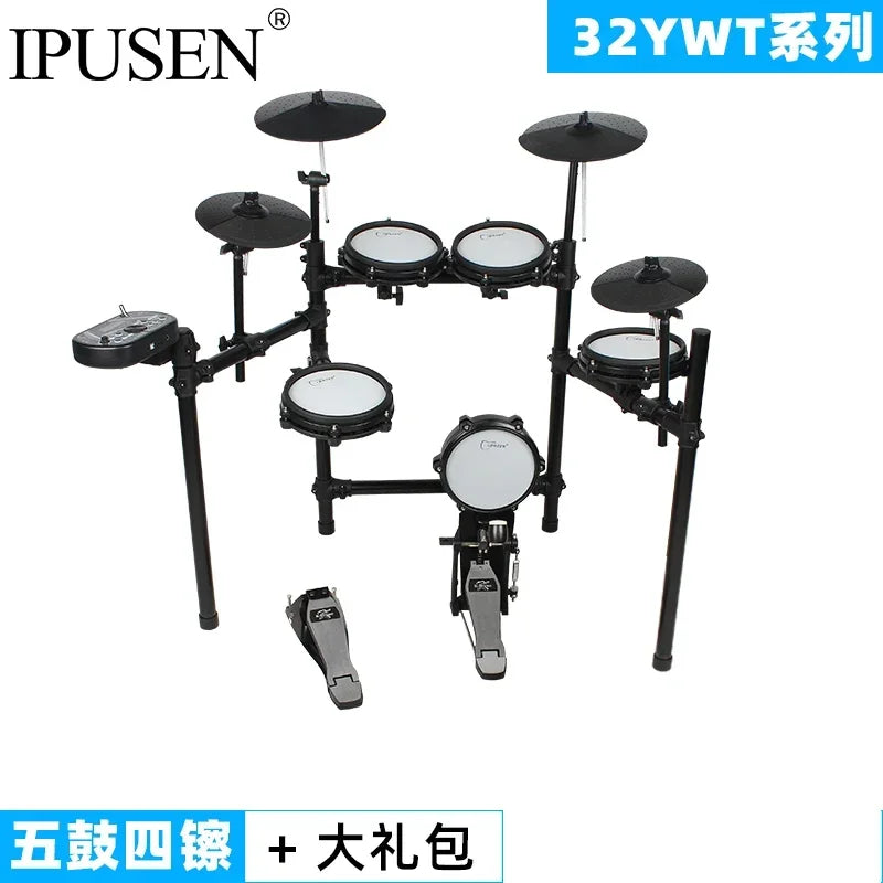 Music Electronic Drums Set Professional Adults Practice Trigger Drum Kit Children Tambour Musique Percussion Instruments