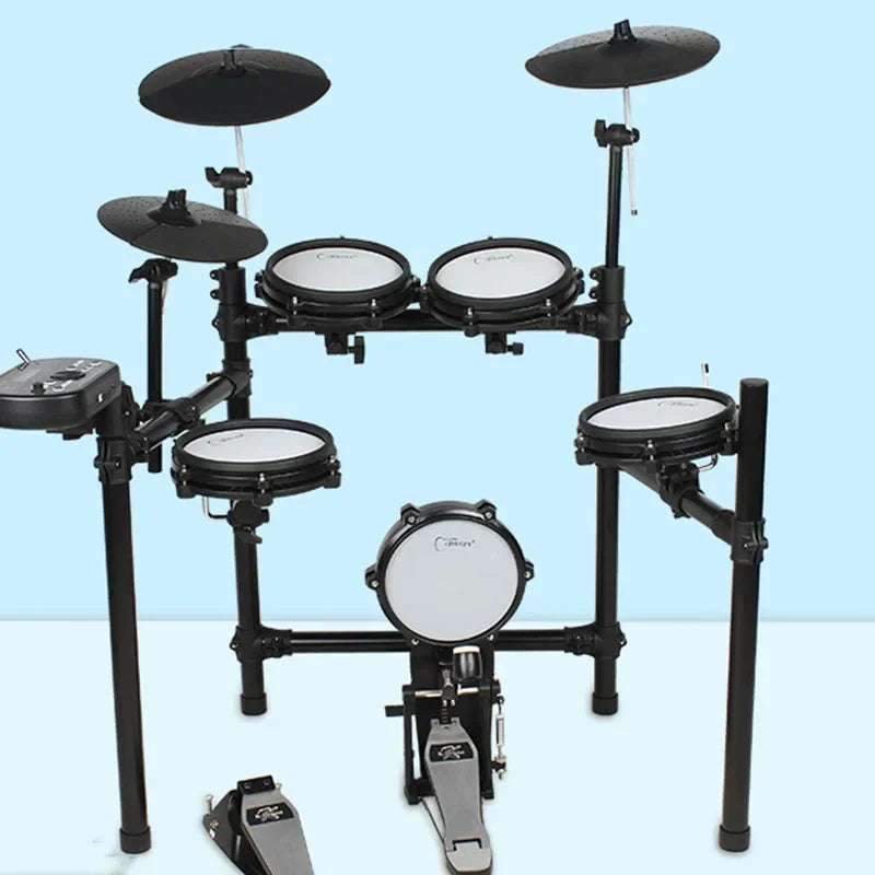 Music Electronic Drums Set Professional Adults Practice Trigger Drum Kit Children Tambour Musique Percussion Instruments