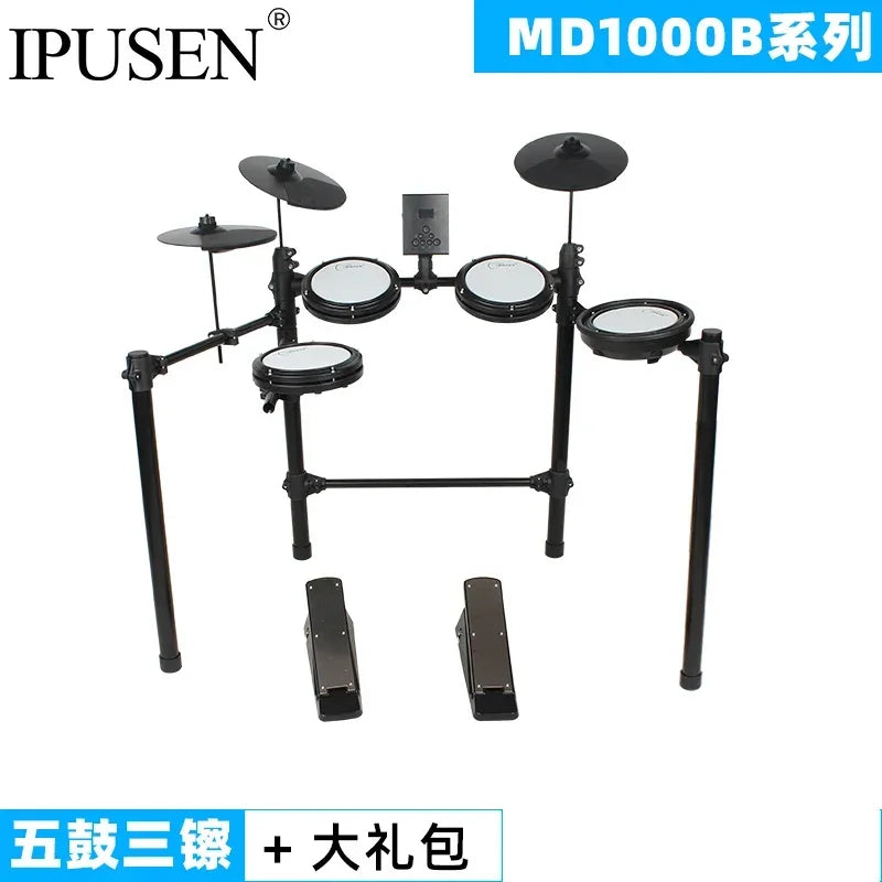Music Electronic Drums Set Professional Adults Practice Trigger Drum Kit Children Tambour Musique Percussion Instruments