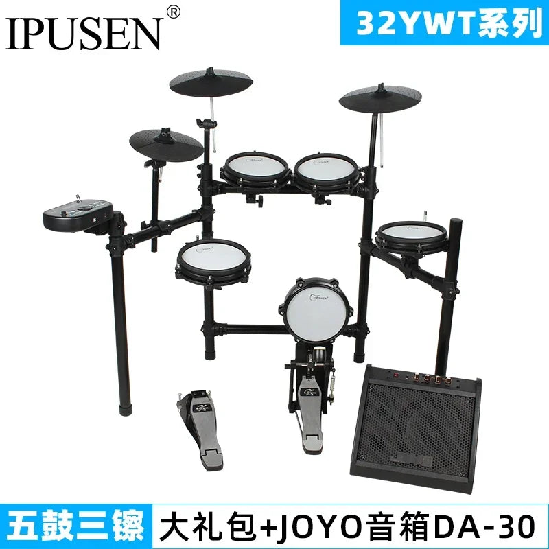 Music Electronic Drums Set Professional Adults Practice Trigger Drum Kit Children Tambour Musique Percussion Instruments