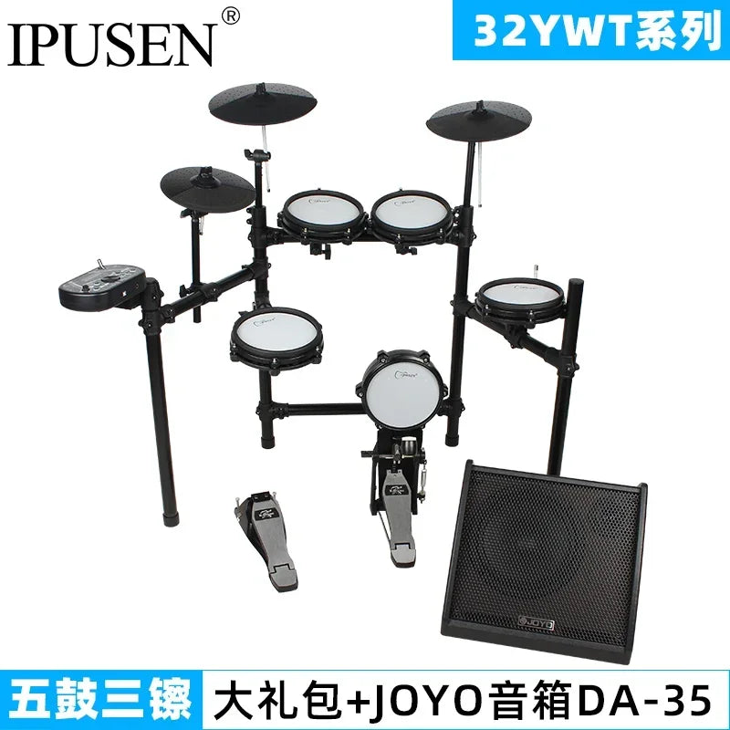 Music Electronic Drums Set Professional Adults Practice Trigger Drum Kit Children Tambour Musique Percussion Instruments