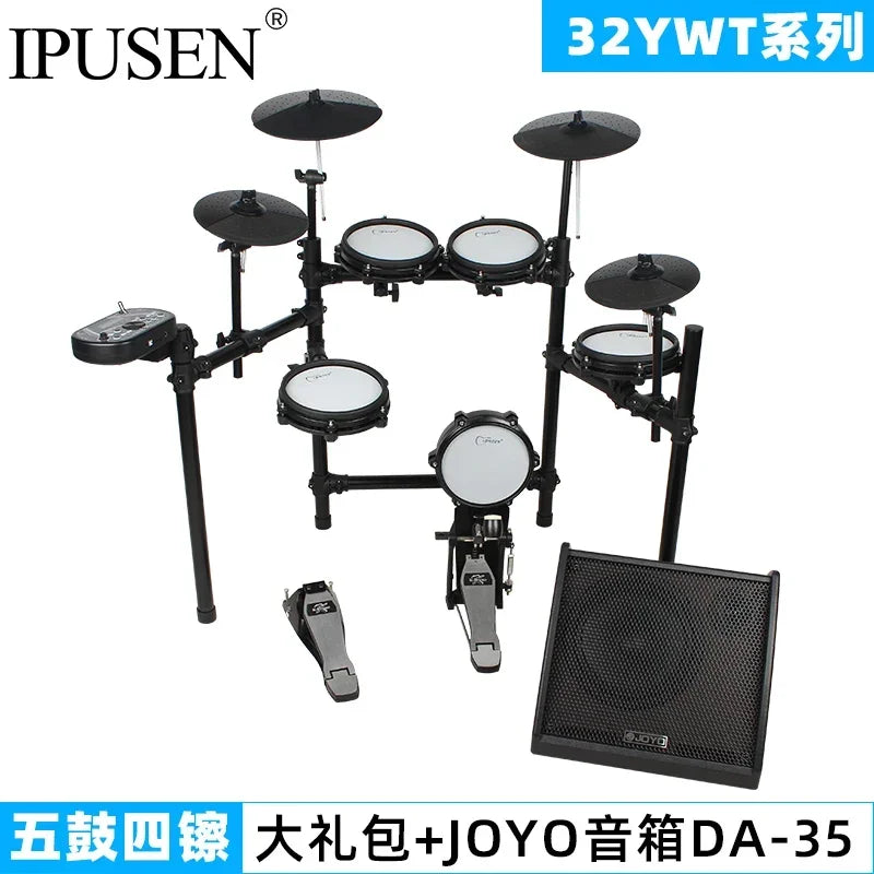 Music Electronic Drums Set Professional Adults Practice Trigger Drum Kit Children Tambour Musique Percussion Instruments