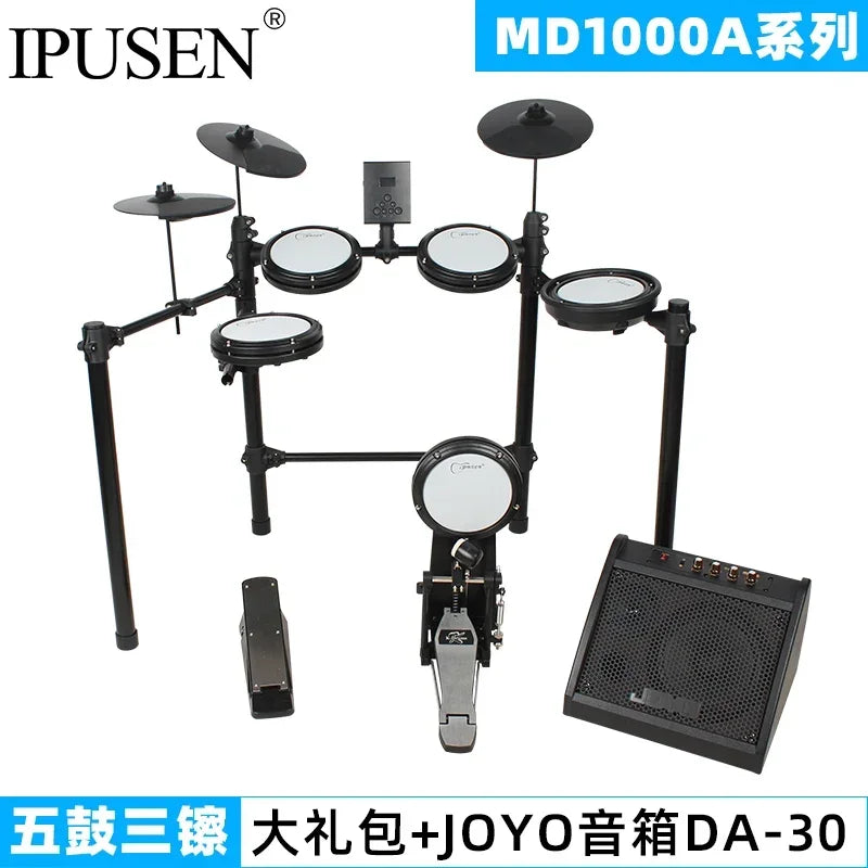Music Electronic Drums Set Professional Adults Practice Trigger Drum Kit Children Tambour Musique Percussion Instruments