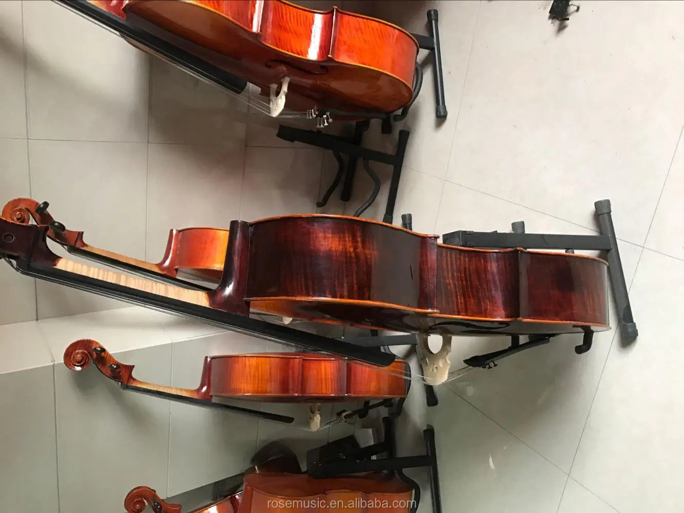 MMOOKA Music instrument  4/4 3/4 professional  flame maple solid cello