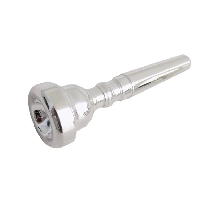 Musical Instruments Rotary Trumpet B Flat with Extra Cupronickel Leadpipe Silver Plated Yellow Brass with Case Mouthpiece