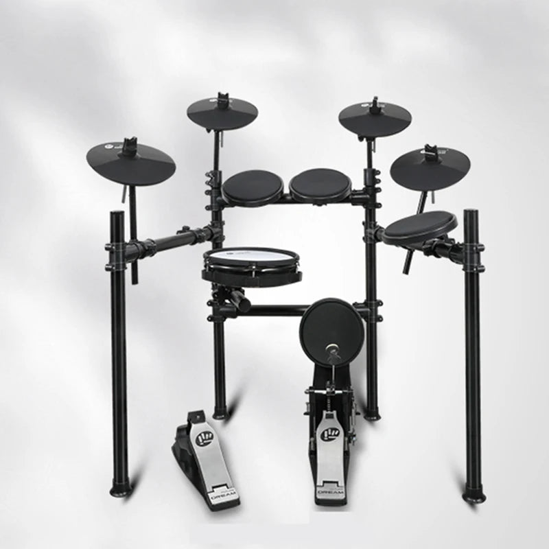 MMOOKA Musical Training Pad Drum Professional Digital Children Foot Pedal Electronic Drum Practice Trigger Bateria Instrument OA50ED