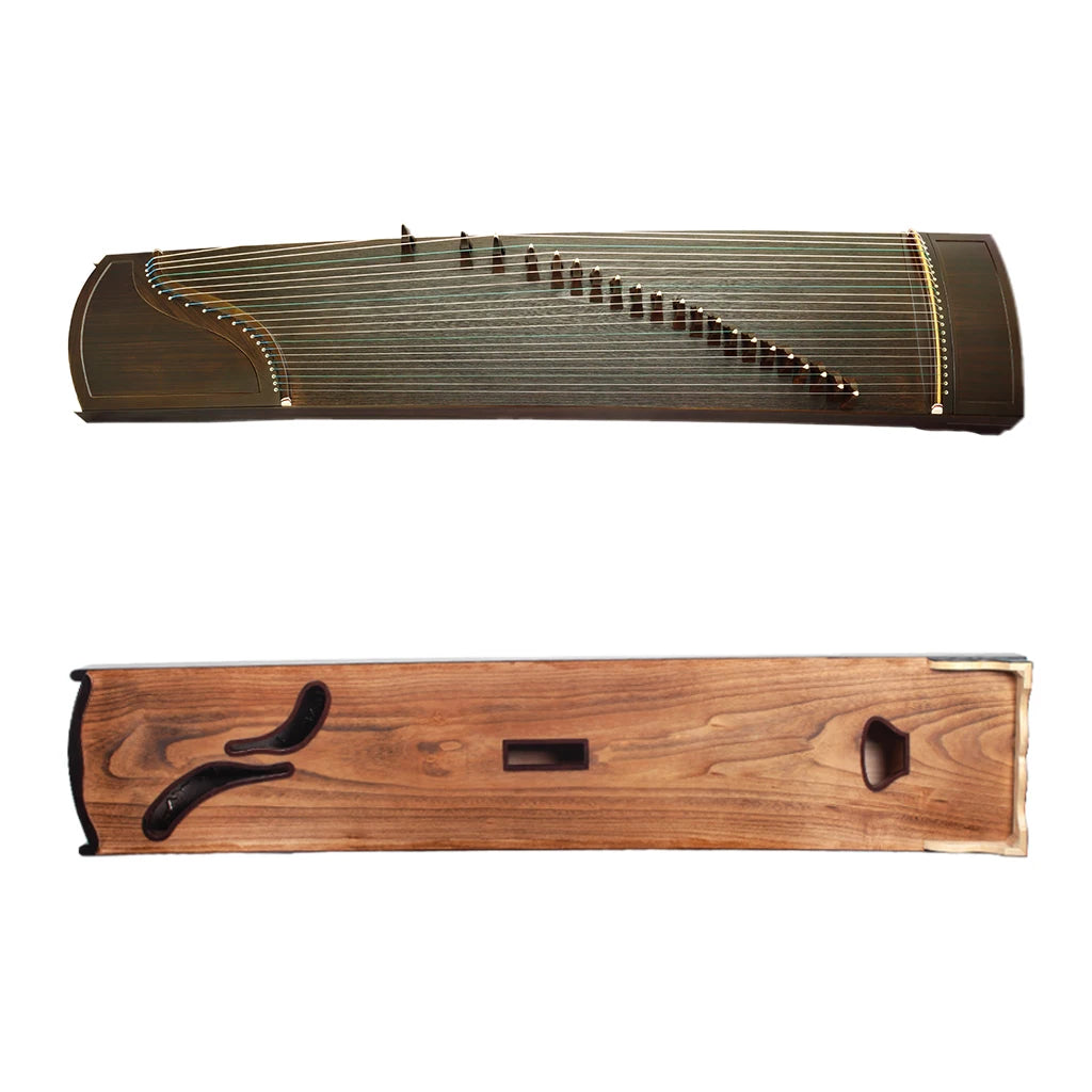 MMOOKA NAOMI 21Strings 163cm Black Sandalwood Guzheng Chinese Zither Koto w/ Full Accessories Professional Performance Easy To Learning
