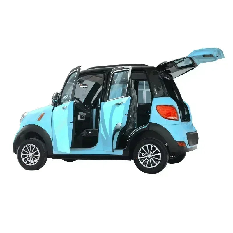 NEW Left/Right Hybrid Professional Cheap 4 Wheels 4 Seats 5 Doors Mini M1 M2 Smart Electric Car Solar Car