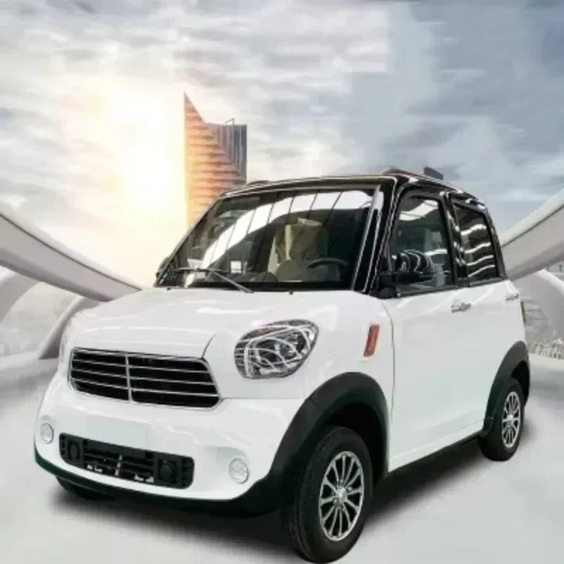 NEW Left/Right Hybrid Professional Cheap 4 Wheels 4 Seats 5 Doors Mini M1 M2 Smart Electric Car Solar Car