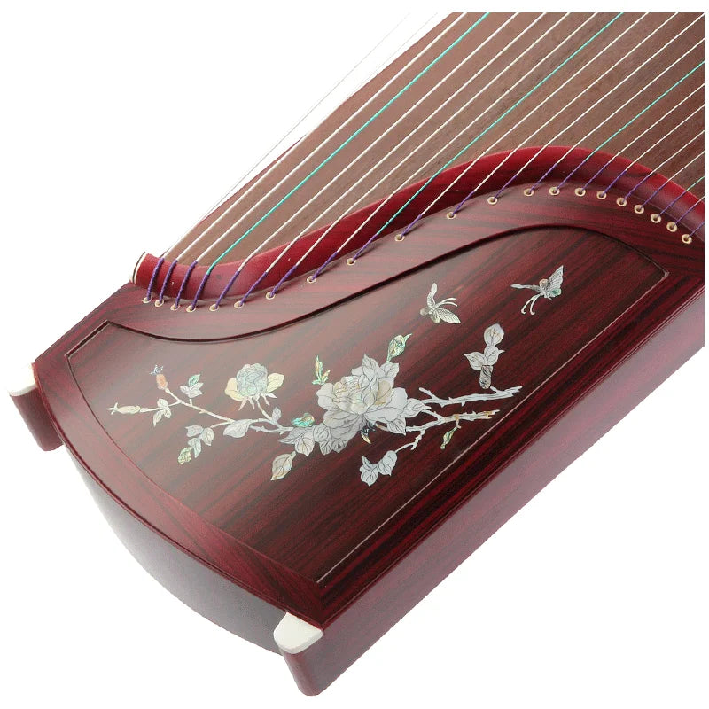 National patent High Quality China Guzheng Platane Wood Musical Instruments Zither 21 Strings With Accessories Guzheng String