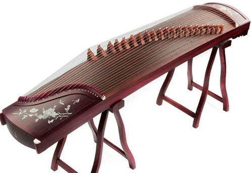 National patent High Quality China Guzheng Platane Wood Musical Instruments Zither 21 Strings With Accessories Guzheng String