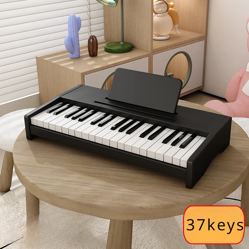 New 25/37 Keys Portable Digital Piano Multifunctional Electronic Keyboard Piano for Piano Student Musical Instrument Beginner