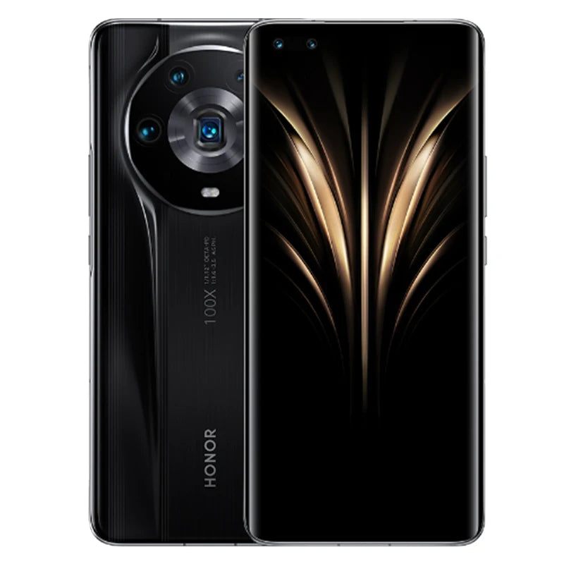 New Honor Magic 4 Ultimate 5G SmartPhone Snapdragon 8 Gen 1 50MP Four Rear Cameras 3.5X Optical Zoom 4600Mah 100W 50W Wriele NFC