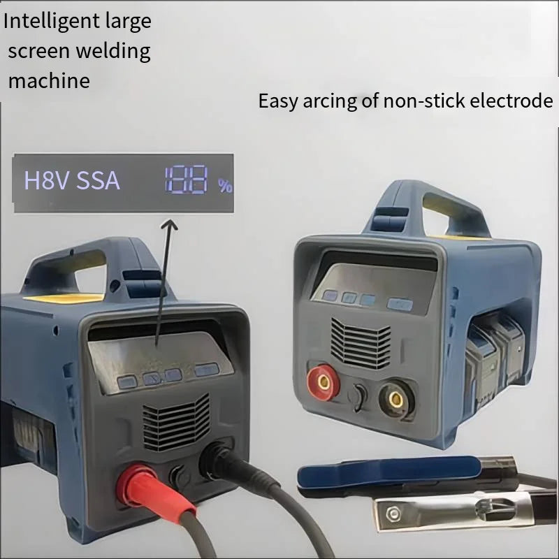 New Iithium Battery Welding Machine Rechargeable Wireless Portable Battery Portable DC Small New Welding Equipment  437