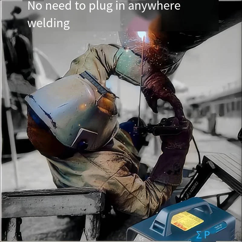 New Iithium Battery Welding Machine Rechargeable Wireless Portable Battery Portable DC Small New Welding Equipment  437
