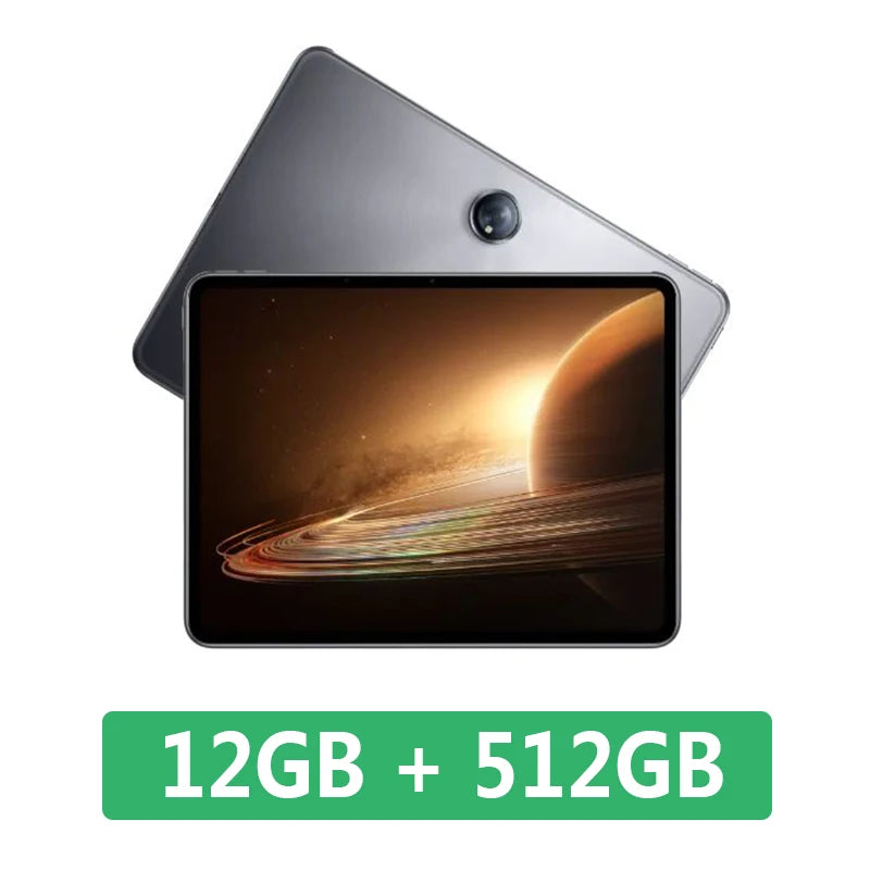 New OPPO Pad 2 Tablet Dimensity 9000 144Hz 11.61" LCD Screen 67W 9510 mAh Battery 13MP / 8MP Andrdid 13