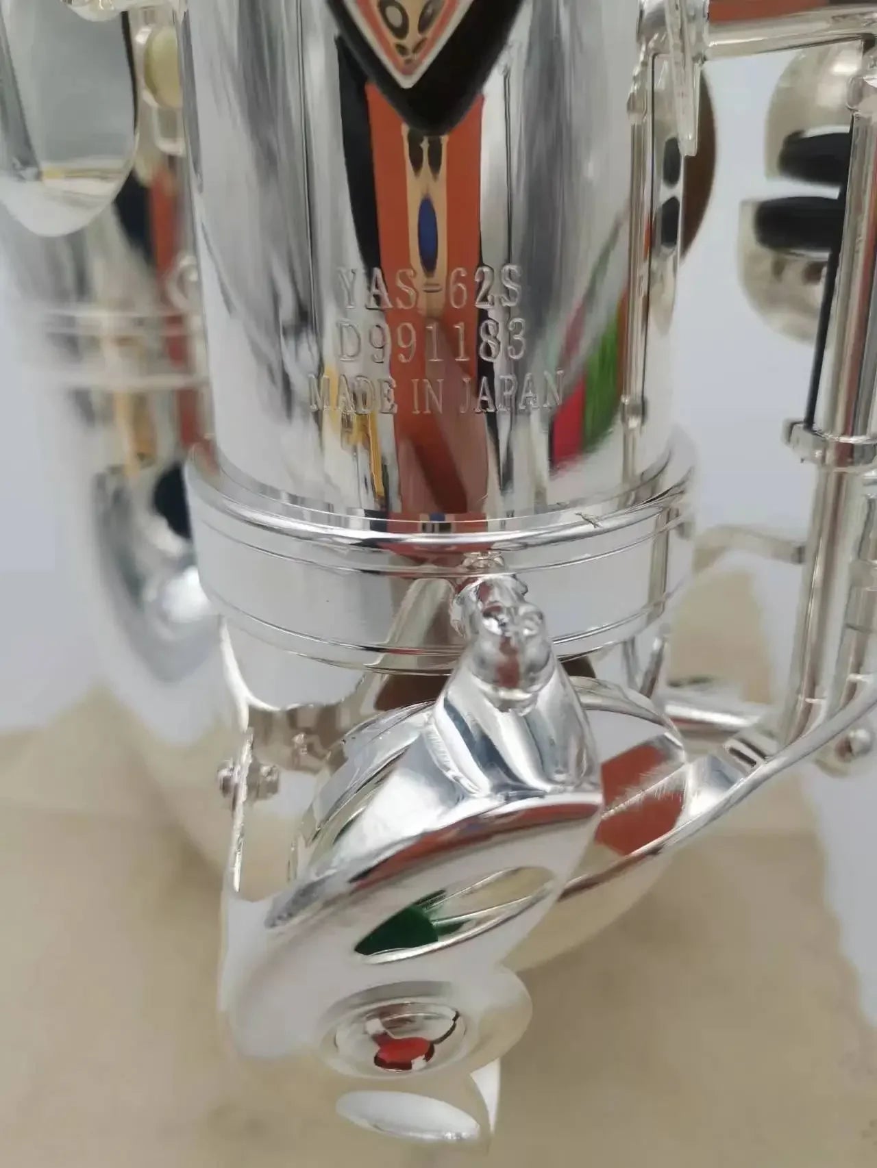 New Popular Saxophone Alto YAS-62 E sax  Silver Musical instrument High Quality With Case All Accessories