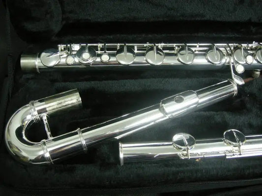 MMOOKA New Professional Excellent Bass Flute C Tone With Hard Case