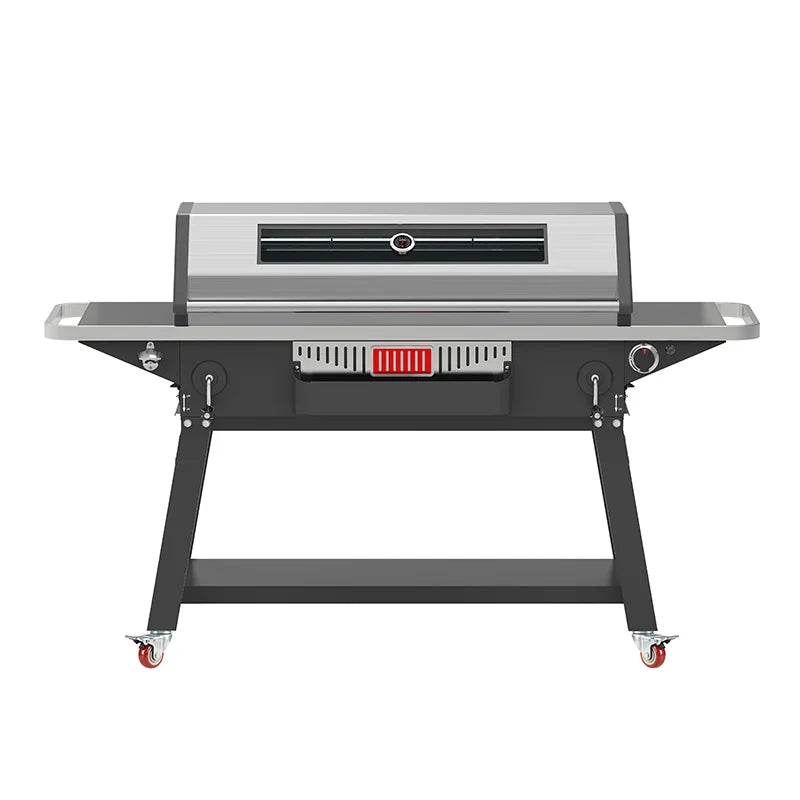 New Style Charcoal Barbeque Spit Roaster Barbecue Lamp Pig Spit Roaster BBQ Grill