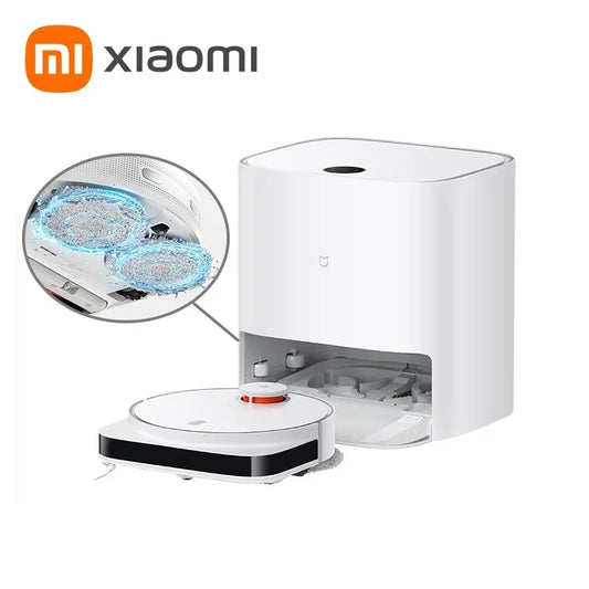New Xiaomi Mi Home Intelligent Robot Vacuum Mop Pro Self Cleaning Cleaning 3000PA Cyclone Suction Rotary Pressure Cleaning Mop