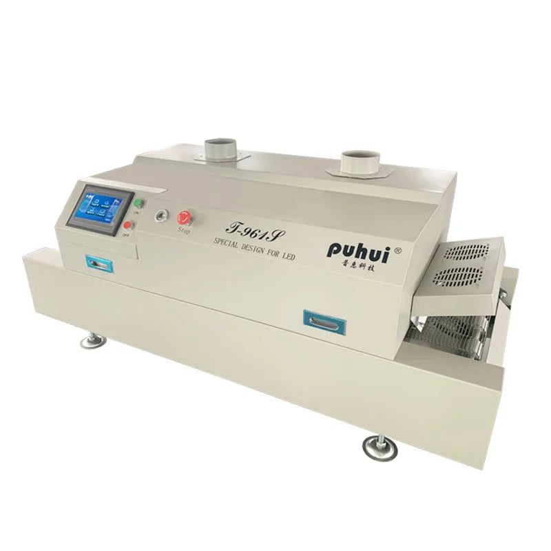 New arrival high stability LCD touch display infrared hot air reflow soldering oven SMD welding equipment T-961S