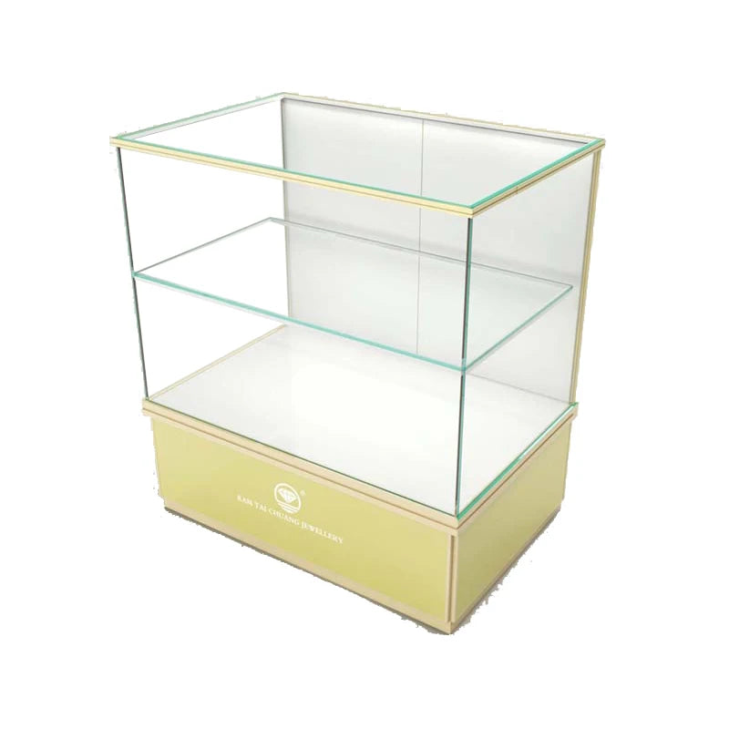 New glass window display hand-made gift toy model shelf transparent glass home display